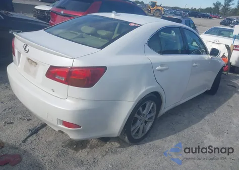 2007 Lexus Is 250 z USA, uszkodzony, nr VIN JTHBK262572042684